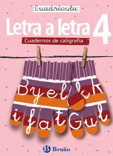 letra a letra 4: cuadernos de caligrafia-9788421639757