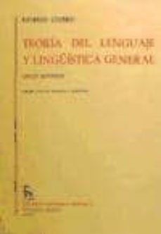 teoria del lenguaje y linguistica general (3ª ed.)-9788424905057