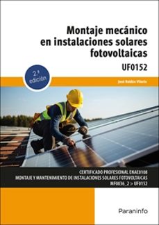 (uf0152) montaje mecanico en instalaciones solares fotovoltaicas-9788428367257