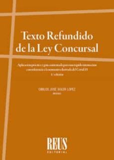 texto refundido de la ley concursal-9788429023657