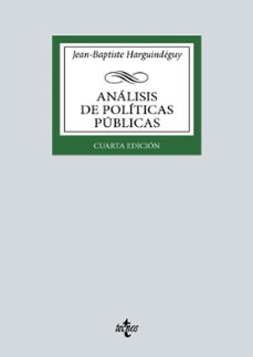analisis de politicas publicas (4ª ed.)-jean-baptiste harguindeguy-9788430990757