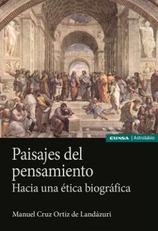 paisajes del pensamiento-manuel cruz ortiz de landazuri-9788431338657