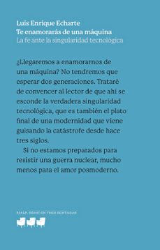 te enamoraras de una maquina-luis enrique echarte-9788432171857