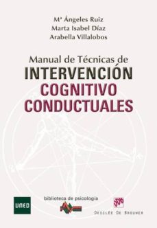 manual de tecnicas de intervencion cognitivo conductuales-9788433025357