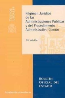 regimen juridico de las administraciones publicas y del procedimi ento administrativo comun-9788434018457