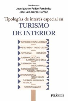 tipologias de interes especial en turismo de interior-juan ignacio pulido fernandez-9788436846157