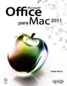 microsoft office para mac 2011-dwight spivey-9788441529557