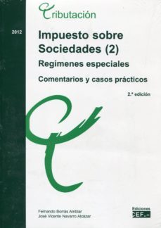 impuesto sobre sociedades (2)-fernando borras amblar-9788445421857