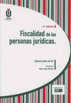 fiscalidad de las personas juridicas-9788445434857