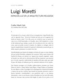 espacios-luz en la arquitectura religiosa-luigi moretti-9788461600557