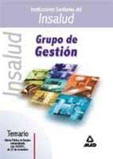 grupo gestion del insalud:  temario-9788466508957