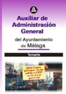 auxiliar de administracion general del ayuntamiento de malaga: te mario-9788466529457