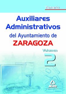 auxiliares administrativos del ayuntamiento de zaragoza. temario vol.ii-9788467635157