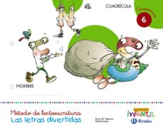 las letras divertidas educacion infantil 5 años cuadricula cuaderno 6-9788469611357