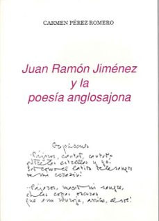 juan ramon jimenez y la poesia anglosajona-9788477231257
