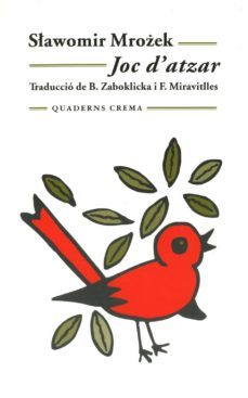 joc d atzar-slawomir mrozek-9788477273257