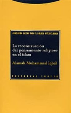 la reconstruccion del pensamiento religioso en el islam-alamah muhammad iqbal-9788481645057