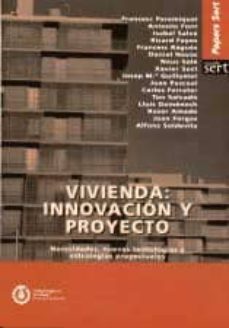 vivienda: innovacion y proyecto-9788488258557