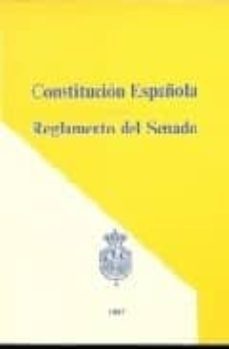 constitucion española: reglamento del senado-9788488802057