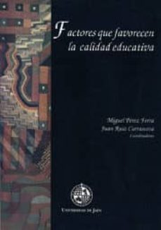 factores que favorecen la calidad educativa-9788488942357