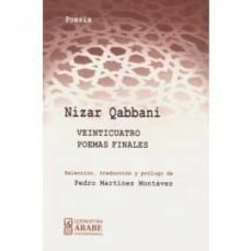 veinticuatro poemas finales-nizar kabbani-9788490458457