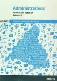 temario 2 administrativos promocion interna servicio madrileño de salud-9788490845257