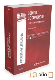 civitas: codigo de comercio y leyes complementarias (40ª ed.)-maria luisa aparicio gonzalez-9788490998557