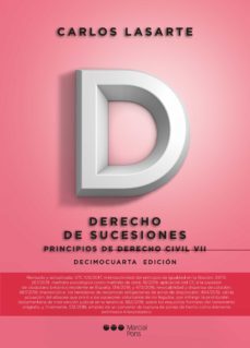 principios de derecho civil - tomo vii: derecho de sucesiones (14ª ed)-9788491236757