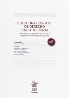 cuestionarios test de derecho constitucional-francisco de paula blasco gasco-gonzalo lopez ebri-9788491691457