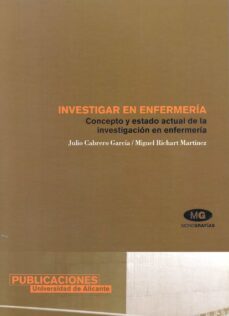 investigar en enfermeria (ebook)-julio cabrero garcia-miguel richart martinez-9788497170857