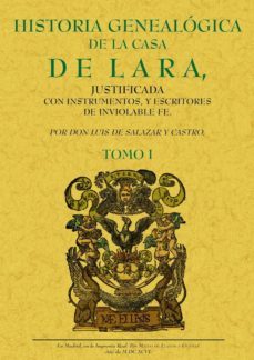 historia genealogica de la casa de lara (ed. facsimil)-9788497616157