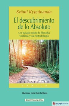 el descubrimiento de lo absoluto-svami krsnananda-9788499402857
