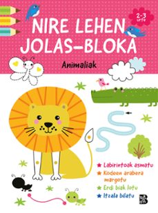 nire lehen jolas-bloka. animaliak-9789403237657