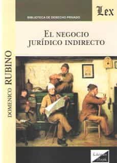 el negocio juridico indirecto-domenico rubino-9789563920857