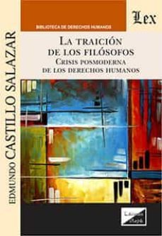 la traicion de los filosofos-edmundo castillo salazar-9789564071657