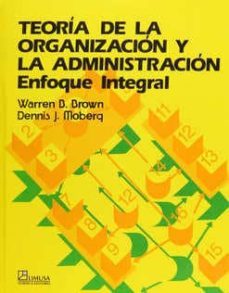 teoria de la organizacion y adm.-9789681815257
