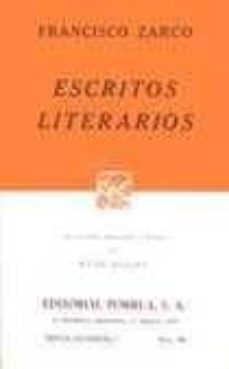 escritos literarios-f. zarco-9789684324657