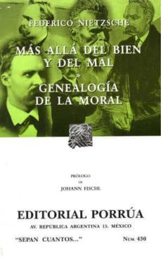 mas alla del bien y el mal; genealogia moral (7ª ed.)-9789700743257