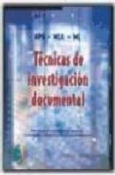 tecnicas de investigacion documental: manual para la elaboracion de tesis, monografias, ensayos e informes academicos-yolanda jurado rojas-9789706862457