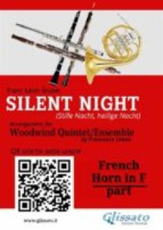 french horn in f part of "silent night" for woodwind quintet/ensemble (ebook)-9791221399257