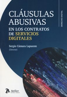 cláusulas abusivas en los contratos de servicios digitales-sergio camara lapuente-9791388250057