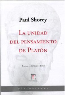 la unidad del pensamiento de platon-paul shorey-9791399005257