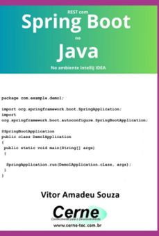 rest com spring boot no java no ambiente intellij idea (ebook)-vitor amadeu souza-3410006263267