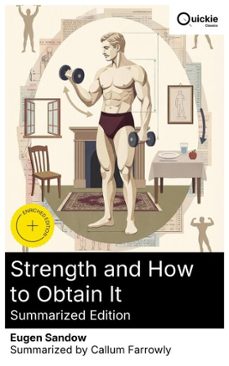 strength and how to obtain it (summarized edition) (ebook)-eugen sandow-8596547880967