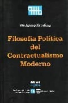 filosofia politica del contractualismo moderno-wolfgang kersting-9789688569269