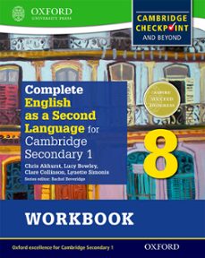 complete english as a second language for cambridge lower secondary workbook 8 & cd-9780198378167