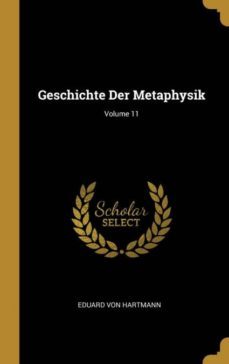 geschichte der metaphysik; volume 11-9780270742367