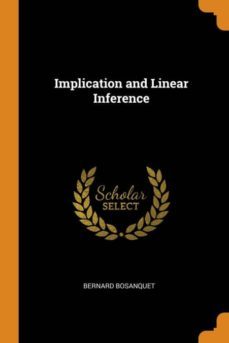 implication and linear inference-9780342623167