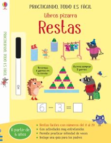 libros pizarra restas: practicando todo es facil-9781474967167