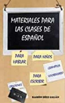 materiales para las clases de español-ramon diez galan-9781720006367